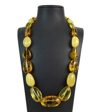 Collana a scalare in Ambra