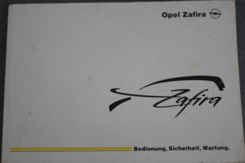 Opel zafira manuale uso e - -,