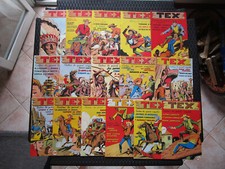 TEX ALBO D'ORO 1° PRIMA SERIE SEQUENZA 1/16  ANASTATICA COME NUOVA PIACENTINI !