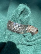 MAGISTRONI MORSETTO REGGISELLA VINTAGE ACCIAIO VECCHIA BICICLETTA BICI COLLARINO STRIGISELLA