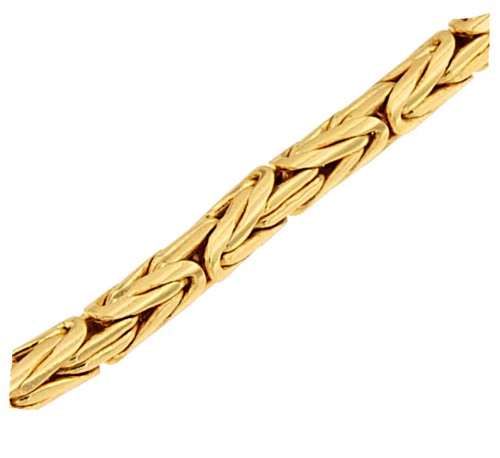 Collana bizantina rotonda oro - bizantina,