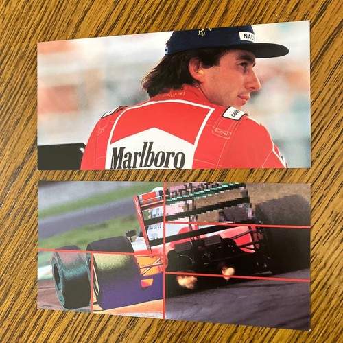 Cartolina ayrton senna mclaren - ayrton,