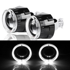 2x Faro 2.5 Pollici LED HID
