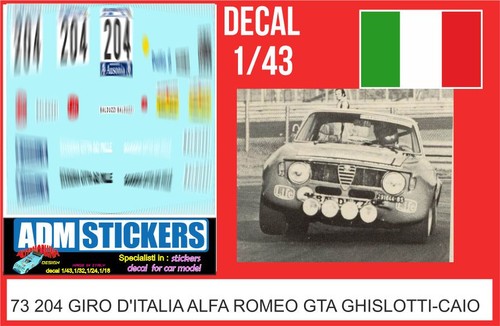 204 decal 43 giro - 73,