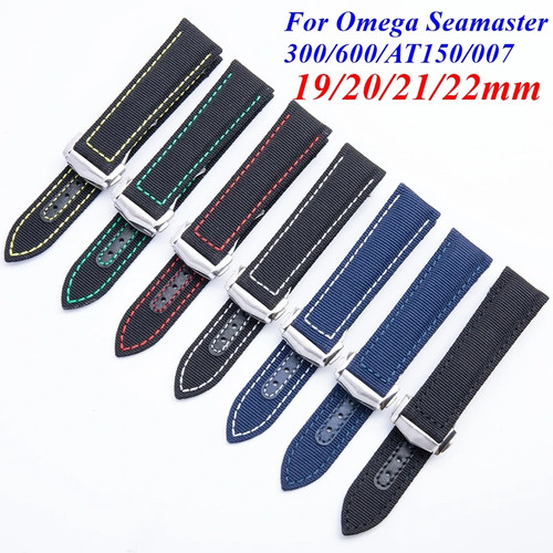 Cinturino orologio pelle nylon