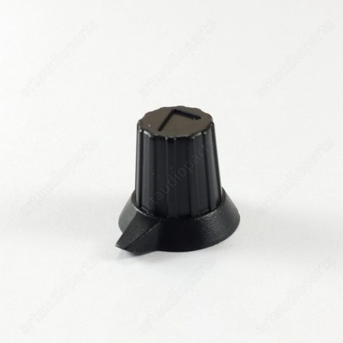 Manopola rotante nera per