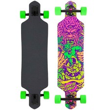 Santa Cruz Roskopp Five Drop Thru Longboard 9x36" tavola completa Cruiser Skate