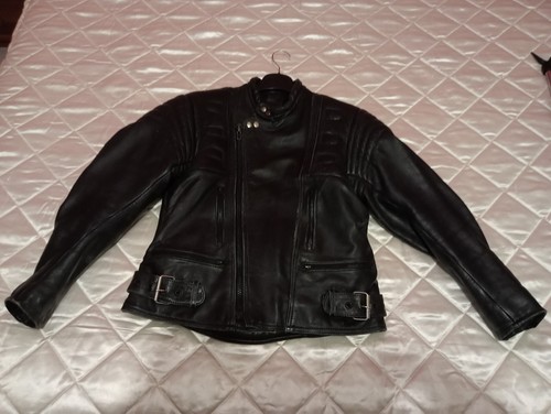 Giacchino pelle moto retrò - pelle,