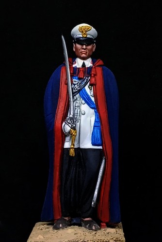 Figurino 54mm italian officer - figurino,