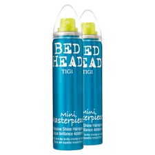 TIGI Bed Head MASTERPIECE Massive Shine Hairspray Mini formato da viaggio 2 x 79 ml