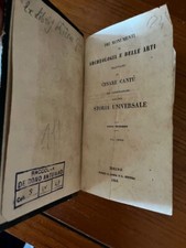 CESARE CANTU' DEI MONUMENTI DI