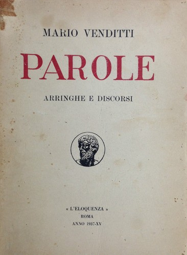 Parole m - , di