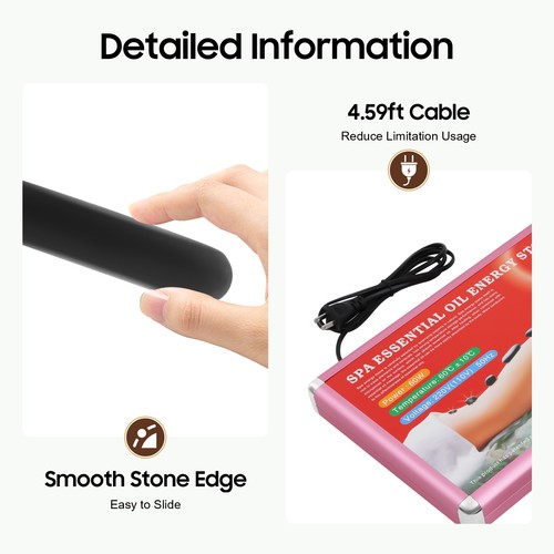 Hot stone kit - stone, riscaldatore