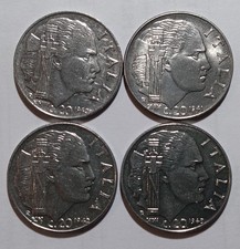 ITALIA LOTTO 4 MONETE DA 20