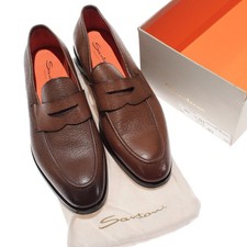 Santoni NWD Eitan Loafers Size