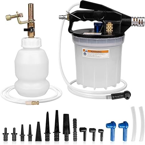 Vacuum brake bleeder kit - vacuum,
