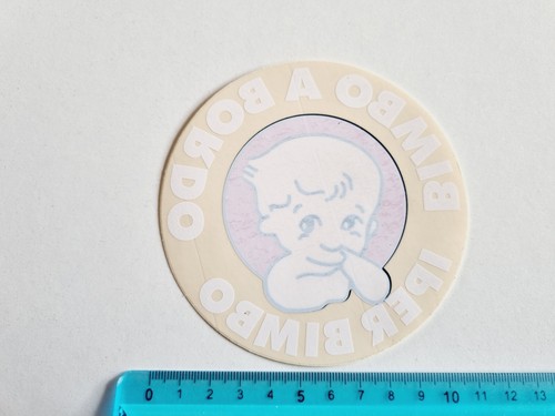 Adesivo bimbo bordo - a,