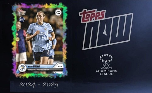 2024 2025 topps now uefa - topps,