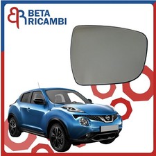 Vetro Specchietto Per Nissan Juke Dal 06/2014  Piastra Specchio Destro Termico