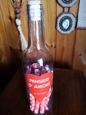 Bottiglia vintage innamorati messaggi e pensieri amore idea regalo romantica