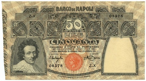 Lire banco napoli - lire,