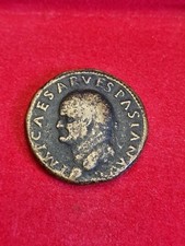 MONETA ROMANA IMPERIALE ANTICA RARA - DUPONDIO DI VESPASIANO