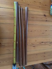 PIEDI GAMBE TAVOLO LEGNO VINTAGE USATI 4 PEZZI