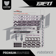 Kit grafica decalcomania norco - grafica,