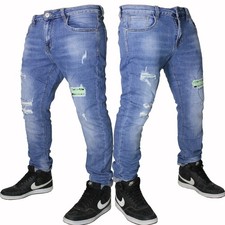 Jeans uomo Denim pantaloni