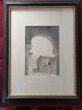 Acquarello opera dell'artista Piacentino Roberto Boiardi