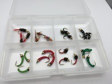 Mosca Pesca 24 Testa con Nervature Cicalino Ninfa Selezione #308