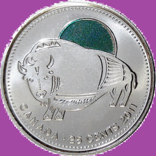 2011 Canada Wood Bison Colored