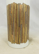 Raro vaso porcellana Rosenthal studio design anni 70 - linea " Goldborke " 30 cm