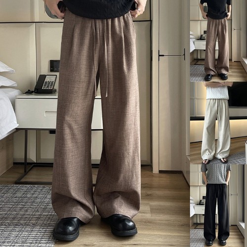 Pantalon décontracté jambe