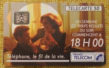 Scheda telefonica vecchia