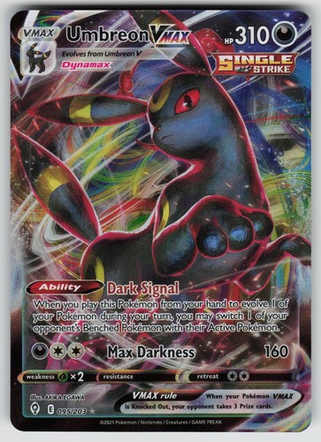 Umbreon vmax 095 - 095/203, holo