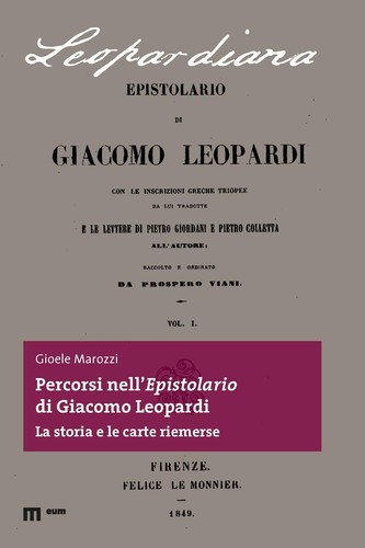 Percorsi nell epistolario - nell'epistolario, di