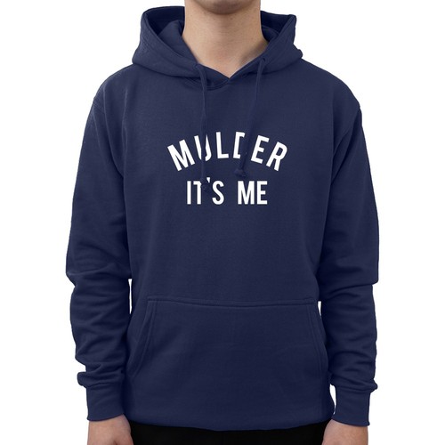 Mulder me felpa con - me,