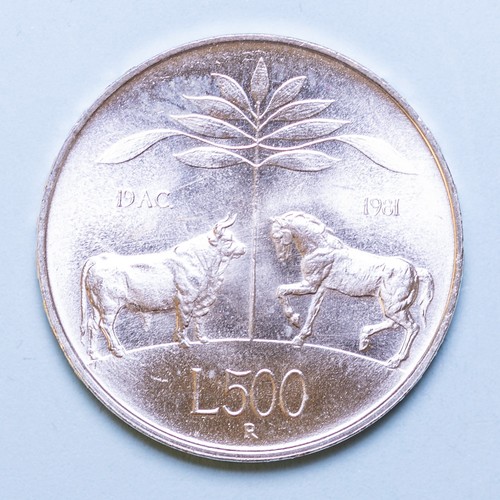 Repubblica italiana 500 lire - italiana,