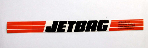 Adesivo pubblicitario jetbag