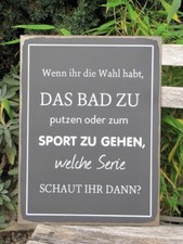 Targa in metallo shabby chic