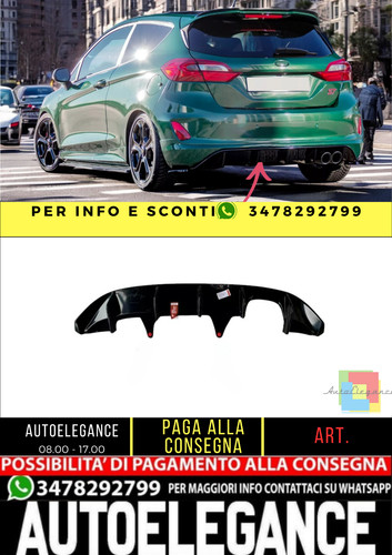 Diffusore posteriore nero - ✨diffusore,