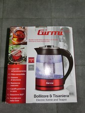 Maxi Bollitore Tisaniera in Vetro GIRMI BL50 DA 2200W e 1,8 Litri con filtro