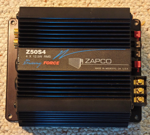 Zapco z50s4 the - driving, force