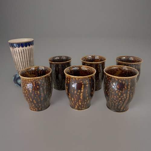 Sei bicchieri terracotta e - sei,