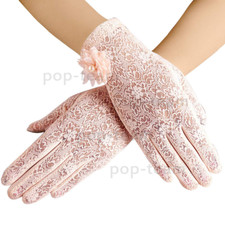 Guanti da donna a rete