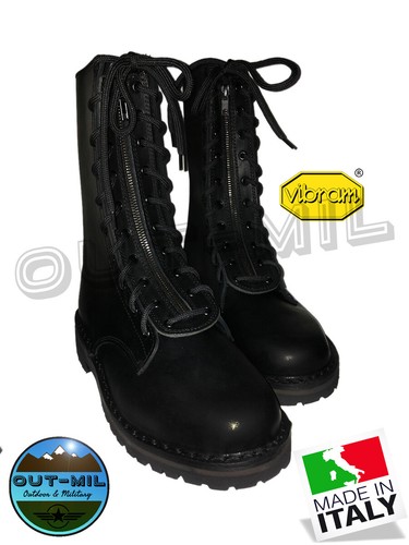 Stivaletto anfibio militare - stivaletto,