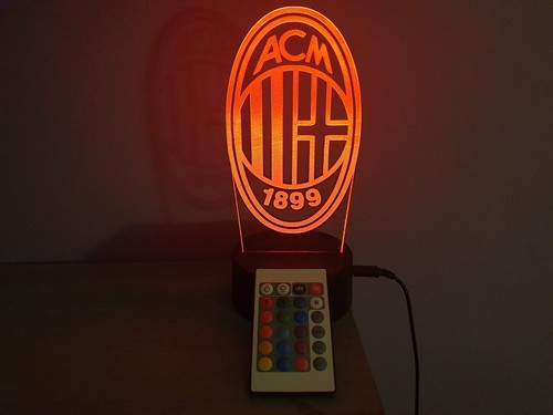 Lampada led personalizzabile - a,