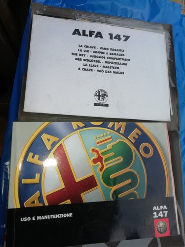 Manuale auto alfa romeo - manuale,