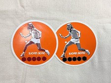 adesivo DIADORA sport Tennis BJÖRN BORG vintage anni 70 versione rotonda